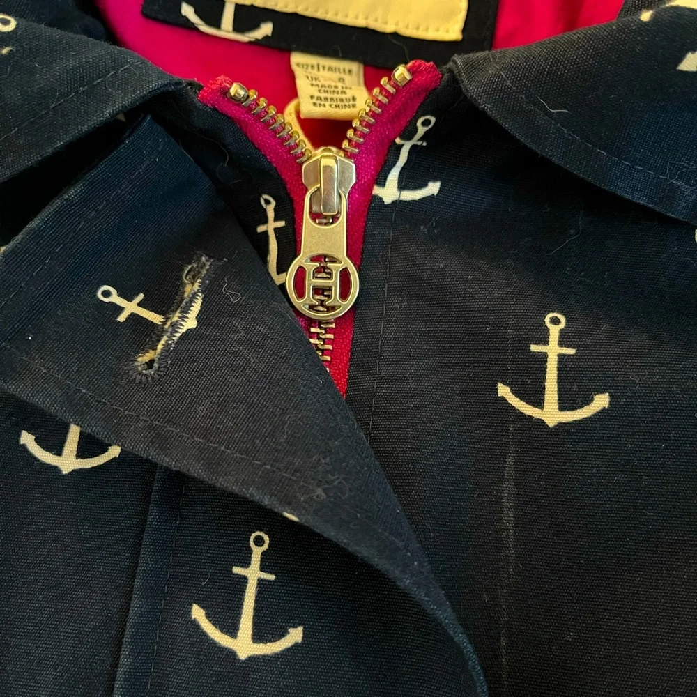 Hatley fuschia lined cotton rain coat - Picture 6 of 6